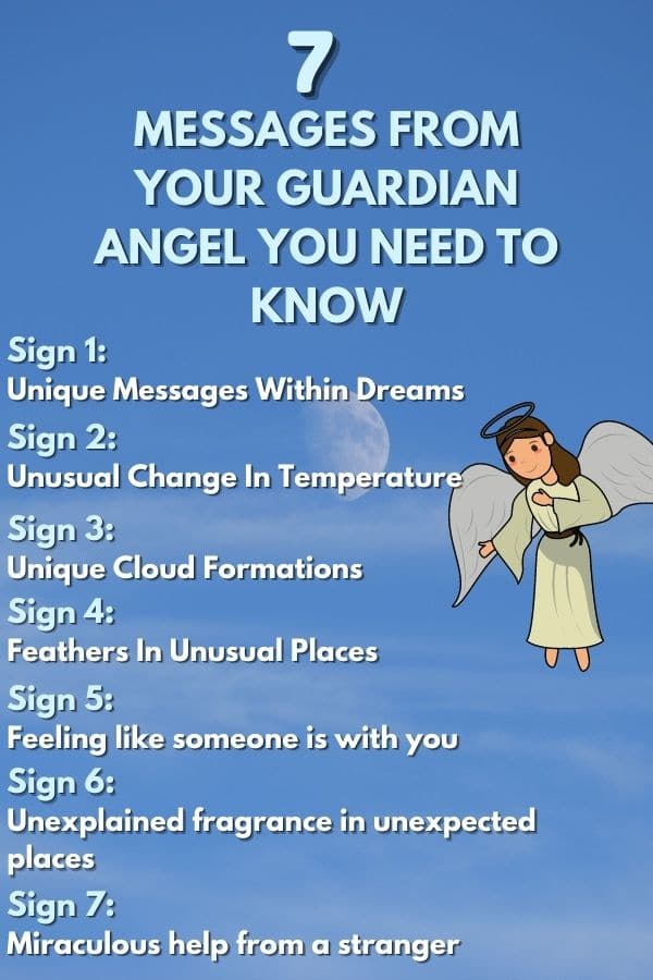 7 messages from your guardian angel you need to know list pin